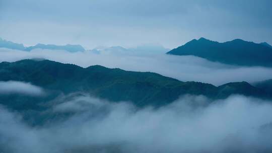 高山云海延时