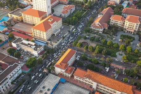 延时，汽车，光，城市