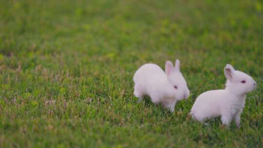 兔子动物 兔 小兔子视频素材模板下载