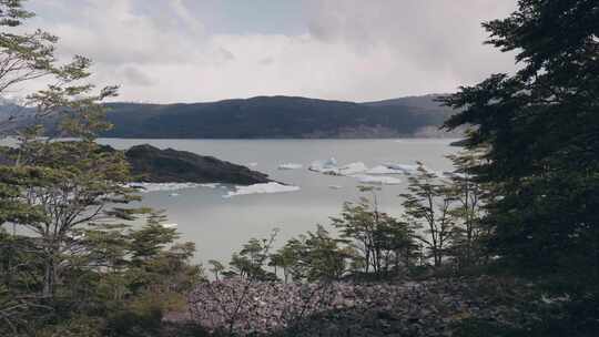 智利湖托雷斯德尔潘恩国家公园