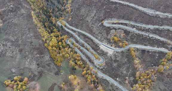 阿禾公路自驾航拍