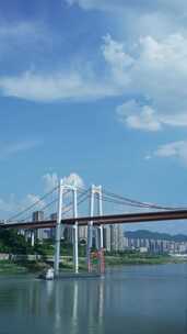 竖屏重庆城市桥梁