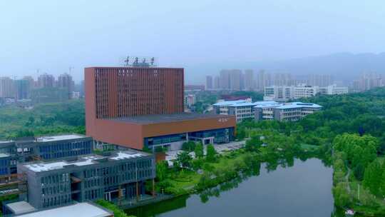 重庆大学航拍视频素材模板下载