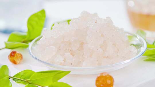 拉丝雪燕天然桃胶美容养颜补品滋补