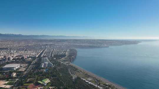 海边城市视频素材模板下载