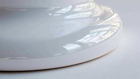 白色光滑物体微距特写素材