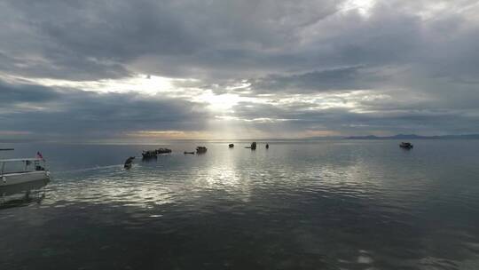 马来西亚仙本那海岛风景