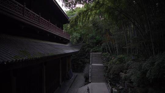 杭州千年古刹灵隐寺建筑