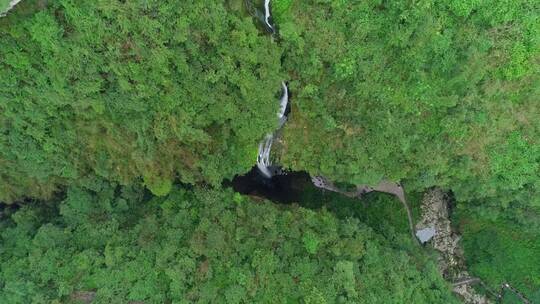 4k航拍武隆仙女山天坑地缝实拍