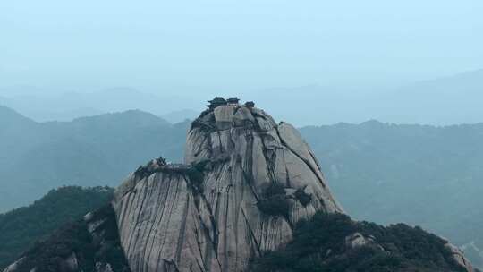 航拍驻马店泌阳铜山风景区