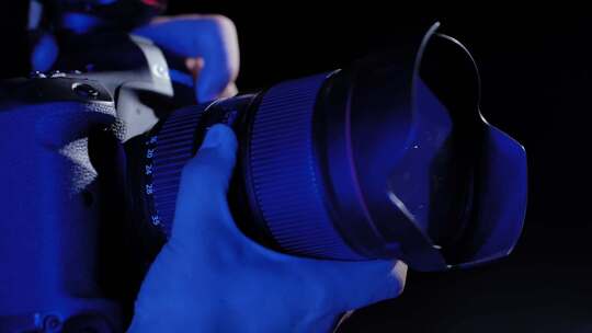 展示摄影器材短片