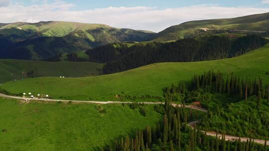 中国新疆独库公路风景