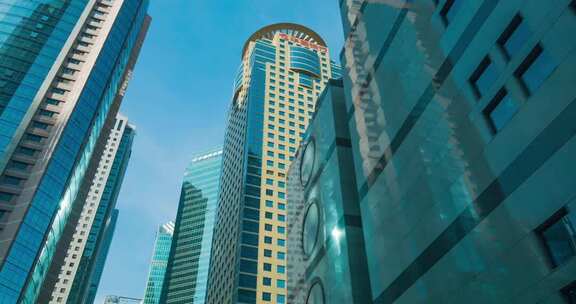 城市快节奏 快闪镜头 城市节奏 城市穿梭