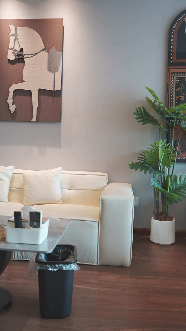 现代室内沙发及装饰陈设