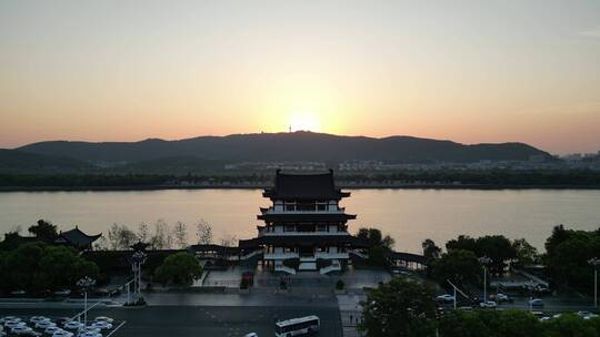 湖南长沙城市宣传片地标建筑航拍