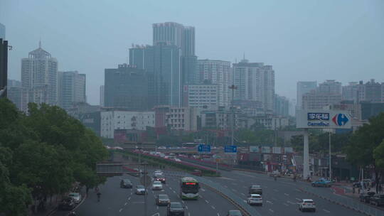 长沙 芙蓉中路 延时 城市道路街景 30p