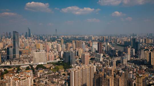 广州城市建筑延时摄影