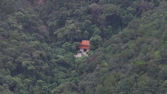 梅州灵光寺景区航拍