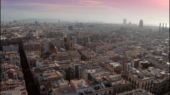 西班牙巴塞罗那城市航拍17