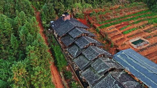 福建龙窑建盏航拍