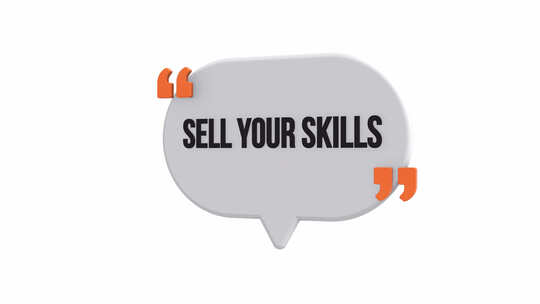 Sell Your Skills语音气泡