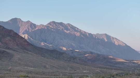 贺兰山山体10视频素材模板下载