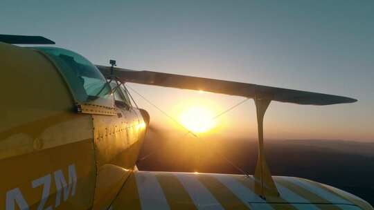 飞机，轻型飞机，航空，空对空