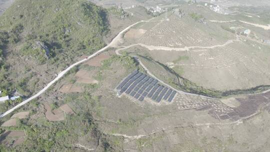 4K 农村太阳能发电 湘南农村 小型