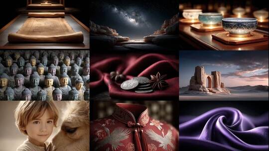 丝绸之路古韵风华探秘高清在线视频素材下载