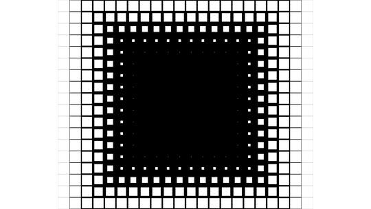 4k方形黑白格子遮罩转场过渡素材合集
