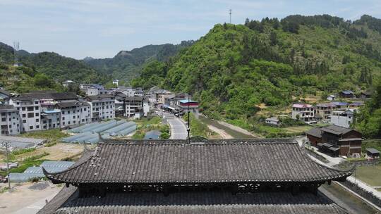 旅游景区湖南湘西墨戎苗寨