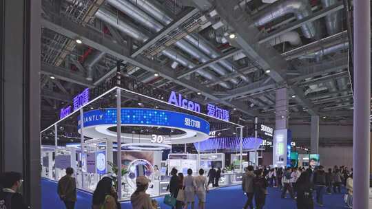 第八届进博会1.1医疗器械及医药保健展区