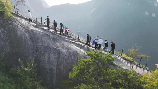 华山 华山日落