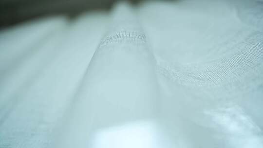 白色织物布料近景素材