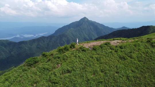 航拍武功山