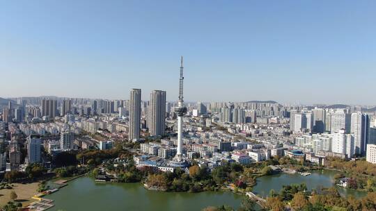 航拍江苏徐州旅游城市宣传片