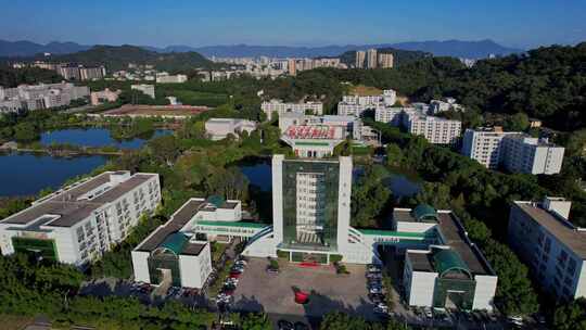 航拍福建农林大学