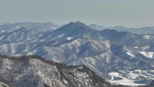 宽甸青山沟连绵山脉航拍