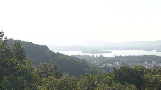 杭州吴山景区江湖汇观