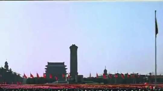 1959国庆阅兵视频素材模板下载