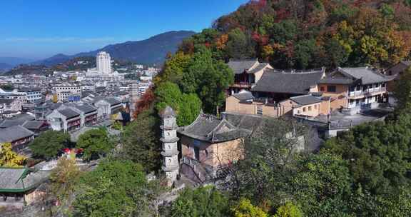 台州临海台州府城巾山塔群