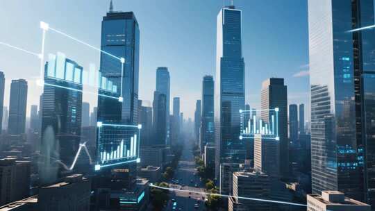 智慧城市智慧办公商务办公智慧科技数字化a