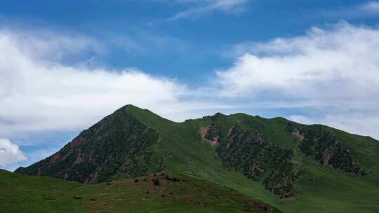 玉树高原风光杂多高山延时