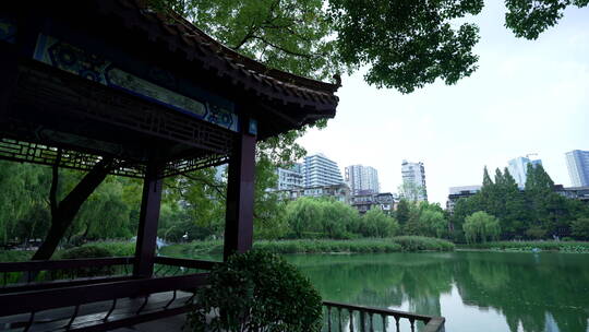 武汉汉口小南湖公园风景