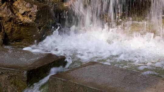 公园景观塑石假山流水景观设计风景风光怪石