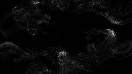 黑色背景粒子特效