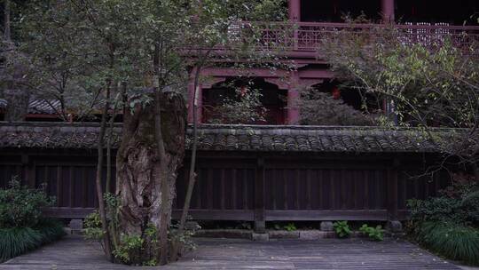 杭州飞来峰永福寺禅院风景