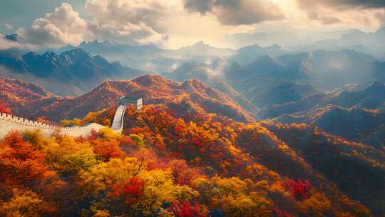 长城 故宫 天安门 十一国庆节