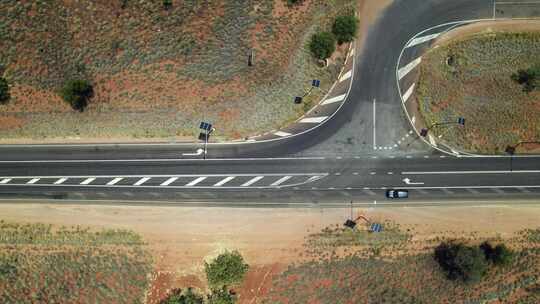 道路，沙漠，汽车，干旱