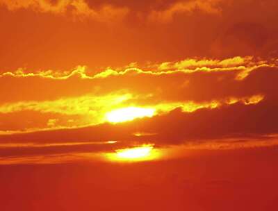 夕阳 晚霞 天空 治愈系 黄昏 唯美